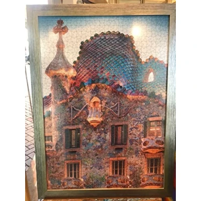 Imagen de Ravensburger Puzzle Barcelona: Casa Batlló, 1000 Piezas, Puzzles para Adultos, Piezas Pegamento Enmarcar, Rompecabezas Foto Paisaje 70cm