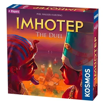 Imagen de Thames &amp; Kosmos , 694272 Imhotep Duel The Competition of Builders Continues Strategy Game 2 Players Ages 10+