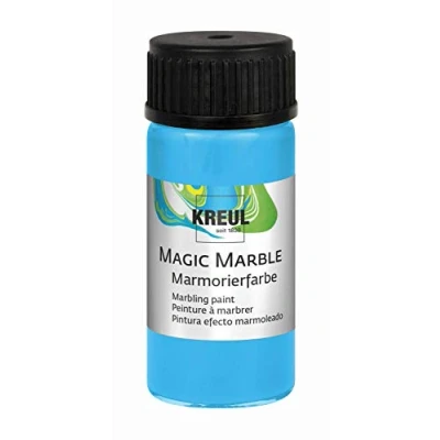 Imagen de KREUL Magic Marble Pintura para mármol (20 ml), Color Azul Claro, (73210)