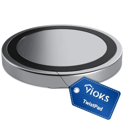 Imagen de VIOKS Botón giratorio de 50 mm diámetro para Neff Siеmens 10004928 00636170 Twistpad control Herd Drehknopf plano superficie cocción superior y repuesto