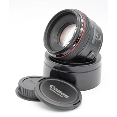 Imagen de Canon EF 50mm f/1.2L USM Objetivo para (Distancia Focal Fija 50mm, Apertura f/1.2 16, diámetro: 72mm) Negro