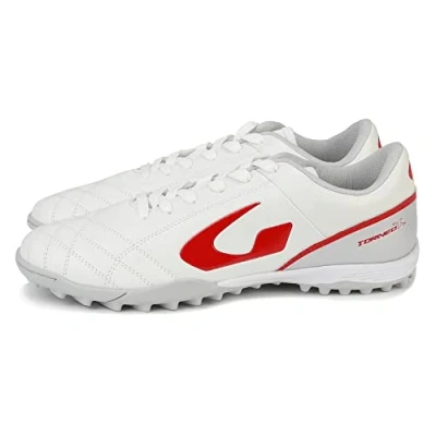 Imagen de GEMS TFM01 0309 Scarpa Torneo X Sneaker Unisex Blanco/Gris/Rojo EU 39