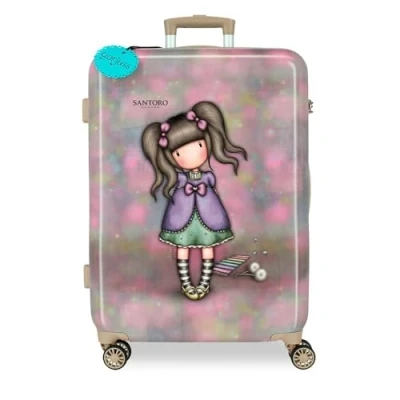 Imagen de Gorjuss Joumma Whispered Key Maleta Mediana Multicolor 45x67x26 cms Rígido ABS Cierre TSA 64L 3,86 kgs 4 Ruedas Dobles