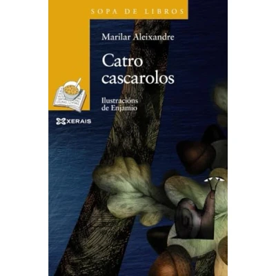 Imagen de Catro cascarolos (INFANTIL E XUVENIL SOPA De LIBROS 6 anos en diante)