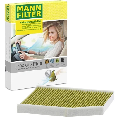 Imagen de MANN FILTER FP 29 007 Filtro de habitáculo carbón activado con polifenol 284mm 232mm 30mm FORD: Transit Custom V362 Furgón