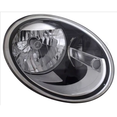 Imagen de TYC 20 12860 05 9 Faros izquierda H4, W21/5W con luz diurna para circulación por la derecha electromotor VOLKSWAGEN: Beetle Hatchback