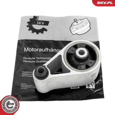 Imagen de ESEN SKV 75SKV067 Soporte de motor posterior Rodamiento Caucho metal Aluminio, 148mm 80mm RENAULT: MASTER 2 Kasten