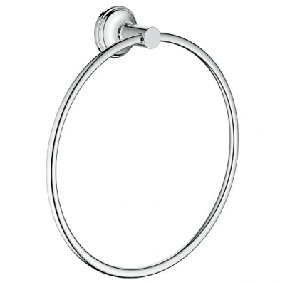 Imagen de Grohe Essentials Authentic Toalla Anillo, 1 pieza, 40655001, Plateado, 40655001