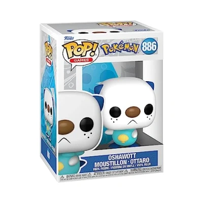Imagen de Figura Funko Pop! Pokémon: Oshawott, Vinilo, 9 cm