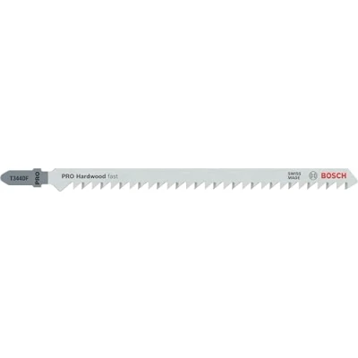 Imagen de Bosch Professional 5 x Hojas de Sierra calar T 344 DF Speed for Hard Wood (para Madera dura, corte recto, accesorios calar)