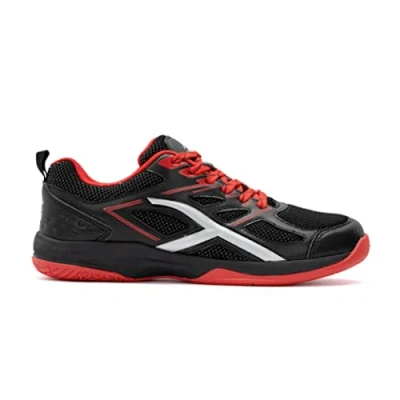 Imagen de Hundred HBFS 2M051 1 8, Zapatos Deportivos Hombre, Black/Red, 42 EU