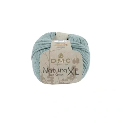 Imagen de DMC Natura XL Ovillo para tricot y ganchillo 100% algodón Ideal decoración, complementos prendas de vestir 100g 75m 23 colores