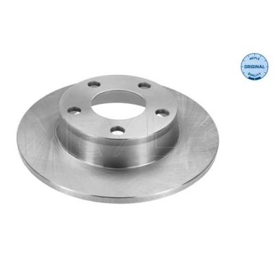 Imagen de MEYLE 115 523 0024 Disco de freno Eje trasero 255 10 5 112 macizo ORIGINAL Quality AUDI: A6 C5 Avant, Berlina, Allroad