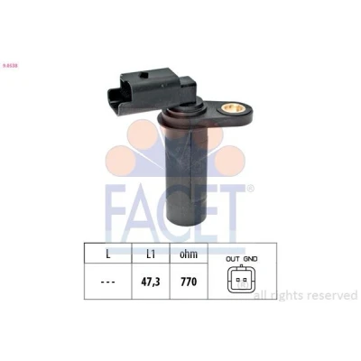 Imagen de FACET 9.0716 Sensor de Cigueñal Made in Italy OE Equivalent TOYOTA: Yaris I Hatchback