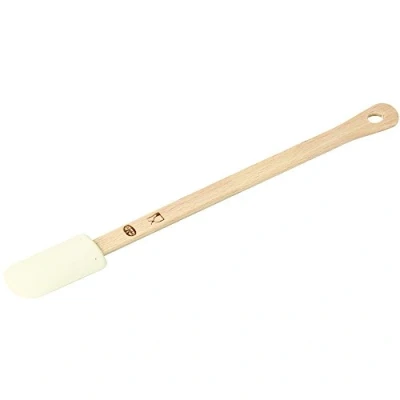 Imagen de Dr.Oetker 1637 Gama clásica de Herramientas la Cocina Espátula, Silicona, Blanco, 25 cm