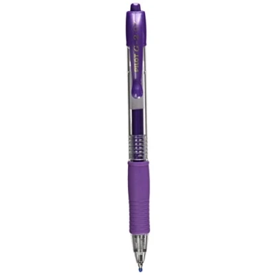 Imagen de Pilot G2 07 Metallic Lote de 3 bolígrafos tinta gel (gel), color morado metálico