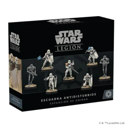 Imagen de Atomic Mass Games Star Wars Legión: Escuadra Antidisturbios Expansión de Miniaturas A Partir 14 Años para 2 Jugadores 1 Horas por Partida Español