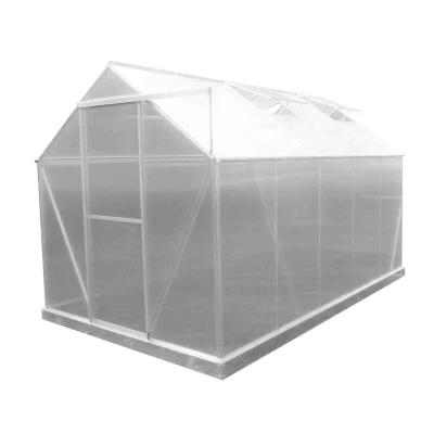 Imagen de Invernadero de policarbonato y aluminio 310x193x190 cm (6 m²) Lunada