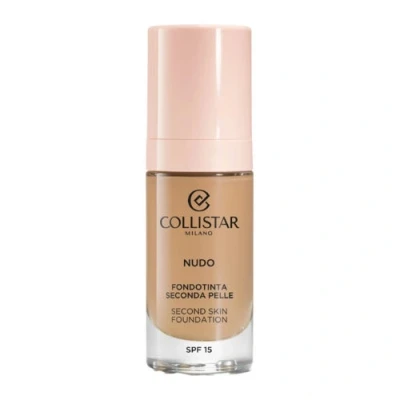 Imagen de Collistar Nudo Second Skin Base de maquillaje SPF 15 4N Sabbia 30 ml