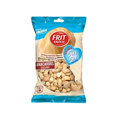 Imagen de ANACARDOS TOSTADOS SIN SAL FRIT RAVICH 110 GR (PAQUETE DE 9 UNIDADES)