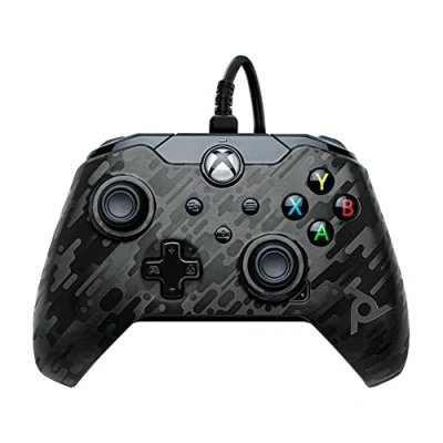 Imagen de PDP Mando con cable para Xbox Series X, Negro (Phantom Black)