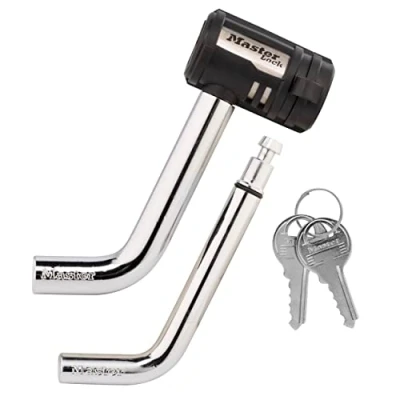 Imagen de Master Lock 2866DATSC Swivel Head Receiver Lock, Chrome by