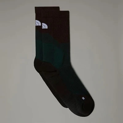 Imagen de THE NORTH FACE NF0A882KI0P HIKING CREW SOCK Socks Hombre PINE NEEDLE Tamaño L