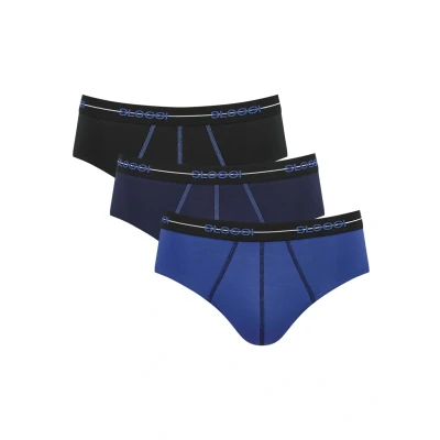 Imagen de Sloggi 3 PACK Braguitas, Hombre, Talla: Small, Black blue combination