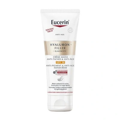 Imagen de Eucerin Hyaluron Filler + Elasticity Anti Pigment &amp; Age Crema de Manos SPF 30 75 ml