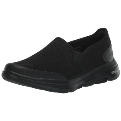 Imagen de Skechers Go Walk 5 Apprize, Slip on Hombre, Black, 39.5 EU