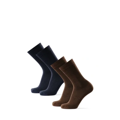 Imagen de Danish Endurance 2 PACK Calcetines de deporte, Talla: 43 47, Multicolor blue/brown