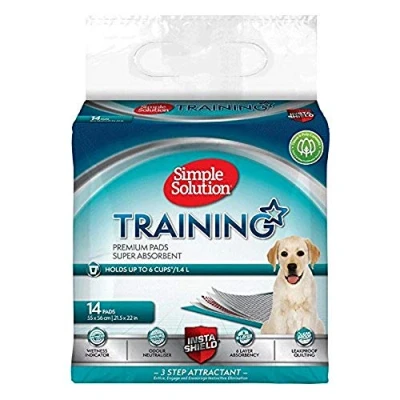 Imagen de Simple Solution Almohadillas de Entrenamiento Perro y Cachorro Premium (Pack 14), assorted