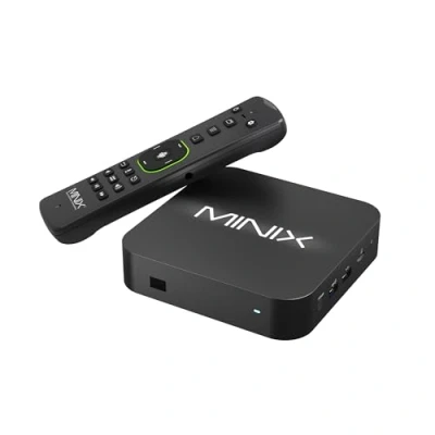 Imagen de MINIX U8K AI Android Media Box 8K UHD Tv 128GB eMMC, 8GB LPDDR4 RAM, Dolby Vision, reproductor multimedia de entretenimiento. con control remoto giroscopio seis ejes A3 Pro
