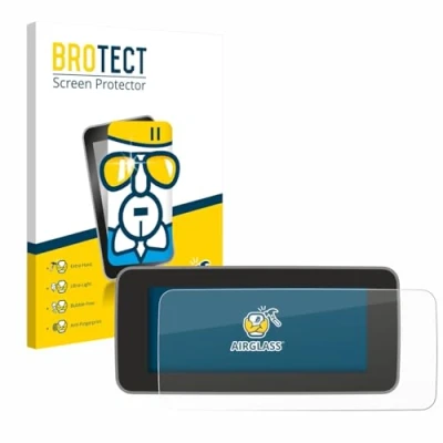 Imagen de BROTECT Protector Pantalla Cristal para Mercedes Benz GLC X253 Mopf 2019 2020 MBUX 10.25&quot; Vidrio [Dureza 9H, Anti Arañazos]