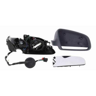 Imagen de Espejo retrovisor Vemo V10 69 0168 derecha imprimado eléctrico calefactable, convexo AUDI: A3 Sportback, A4 B6 Berlina, B7 Avant
