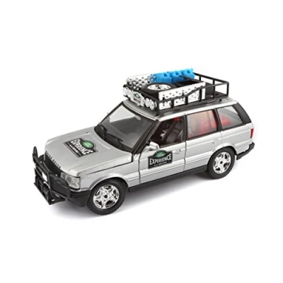 Imagen de Bburago 18 22061S Land Rover Coche en Miniatura de colección, Color Plateado (18 22061)