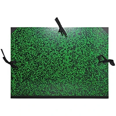 Imagen de Exacompta 532200E Carpeta de dibujo annonay con cintas, B3, verde