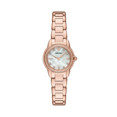 Imagen de Emporio Armani Reloj Analógico para Mujeres de Cuarzo con Correa en Acero Inoxidable AR11671