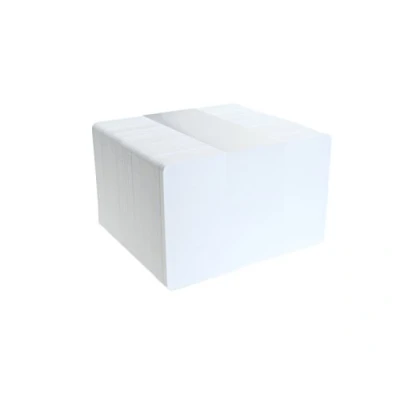 Imagen de ID Card IT CR80 Tarjetas de PVC para identificación (760 micrones), color blanco, blanco