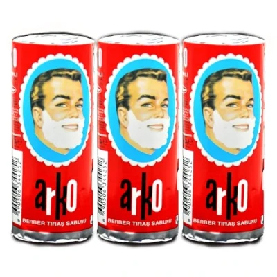 Imagen de Arko Shaving Cream Soap Stick (3 pieces) by EVYAP