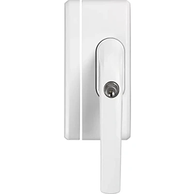 Imagen de Abus 36983 FO400N W AL0125 Tirador adicional para ventana con cerrojo, color blanco
