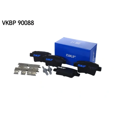 Imagen de SKF VKBP 90088 Juego de pastillas freno no preparado para indicador desgaste con accesorios