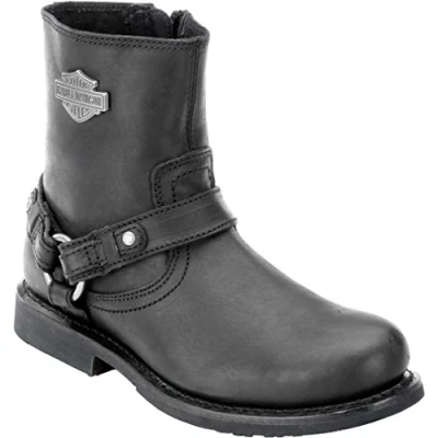 Imagen de Harley Davidson Scout Botines camperos, Hombre, Talla: 44, Black Zapatos