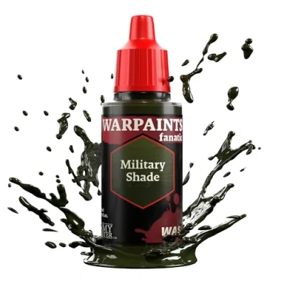 Imagen de The Army Painter Tono Washes Warpaint Fanatic Tintas para pasatiempos (18 ml) (lavado de sombra militar)