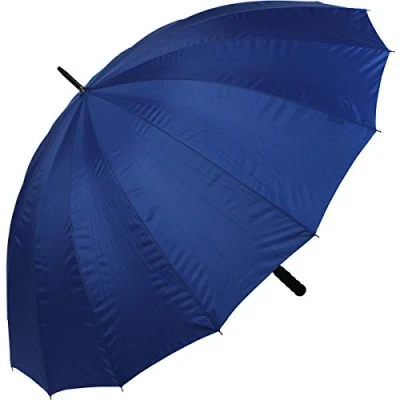Imagen de iX brella Encendedor XXL Paraguas de Pareja 16 Piezas con Agradable Mango Suave DiáMetro 1,29 Metro Azul, 129, 129