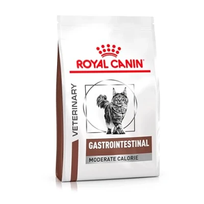 Imagen de Royal Canin Veterinary Gastrointestinal Moderate Calorie 4 kg Comida seca para gatos Puede ayudar en trastornos gastrointestinales Alta aceptación