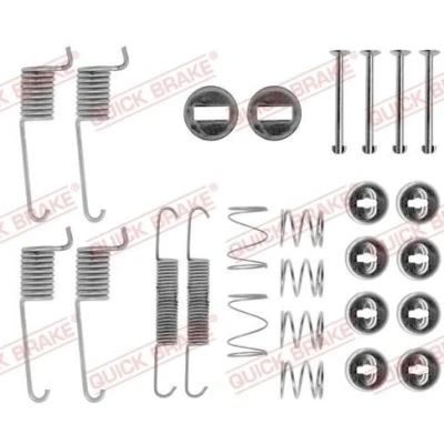Imagen de QUICK BRAKE 105 0714 Juego de accesorios, zapatas freno MERCEDES BENZ: T1 Furgón, Camión plataforma/Chasis