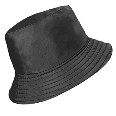 Imagen de TOSKATOK Sombrero de pescador impermeable para mujer con forro polar, Negro, Talla única