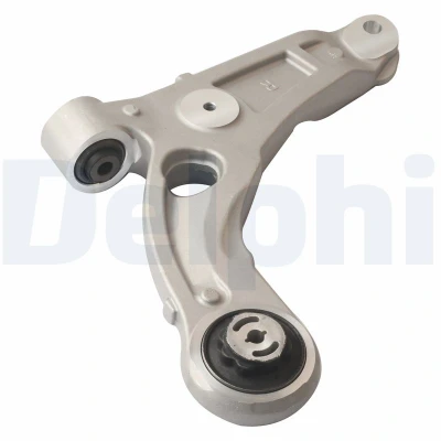 Imagen de DELPHI TC3997 Barra oscilante, suspensión de ruedas sin rótula suspensión/carga Eje delantero, derecha, debajo Brazo oscilante transversal Aluminio