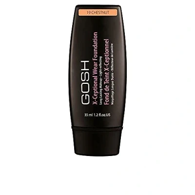 Imagen de Gosh X Ceptional Wear Foundation Long Lasting Makeup #19 Chestnut 50 ml